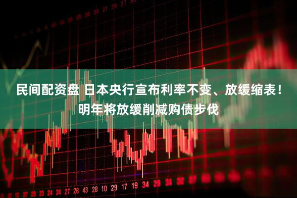 民间配资盘 日本央行宣布利率不变、放缓缩表！明年将放缓削减购债步伐
