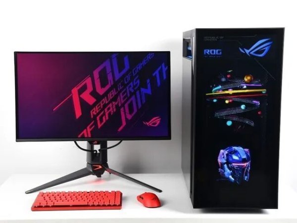 股票配资合作 ROG枪神10X全角度图赏 信仰之力溢出屏幕