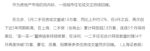 线上股票配资炒 “变现潮”全面来袭？京沪已“打样”，二手房迎来近年出手黄金期